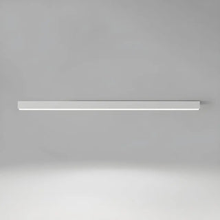 Simplicity White Linear Dimmable LED Flush Mount Light Zawala Image - 5