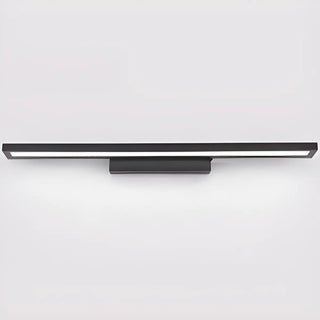 Sleek Modern Black Rectangular LED Vanity Light Zawala Image - 5