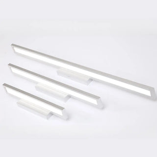 Sleek Modern Black Rectangular LED Vanity Light Zawala Image - 6