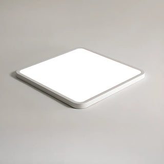ZOWALA - Modern Rectangular LED Ceiling Light White Slim Flush 35.5" Image - 5