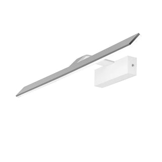 ZOWALA - Contemporary White Rectangular LED Metal Vanity Light Image - 11