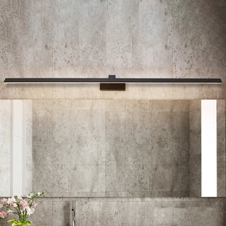 ZOWALA - Contemporary White Rectangular LED Metal Vanity Light Image - 2