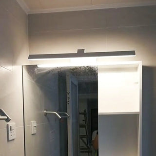 ZOWALA - Contemporary White Rectangular LED Metal Vanity Light Image - 3