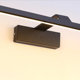 ZOWALA - Contemporary White Rectangular LED Metal Vanity Light Image - 9