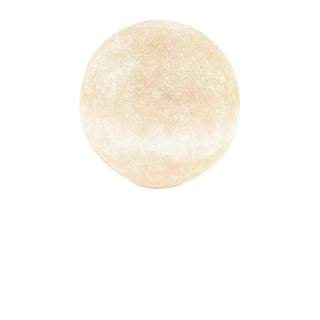 Modern White Moon Sphere Floor Lamp with Rocker Switch Zawala Image - 14