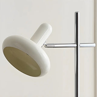 Adjustable 2-Light White Cone Modern Floor Lamp Zawala Image - 5