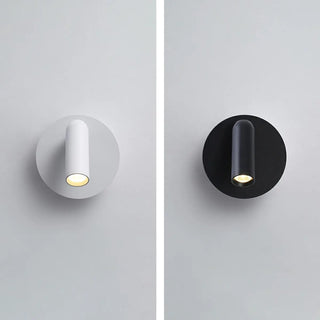 Adjustable Round and Cylindrical LED Wall Sconce Zawala Image - 2