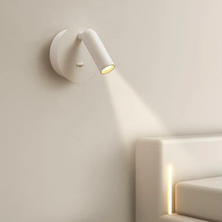 Adjustable Round and Cylindrical LED Wall Sconce Zawala Image - 3