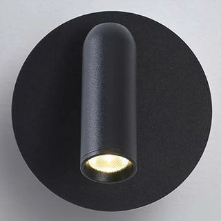 Adjustable Round and Cylindrical LED Wall Sconce Zawala Image - 9