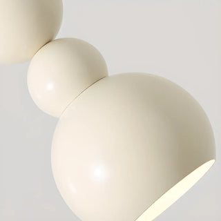 ZOWALA - Modern Stacked Globe Metal Bedroom Pendant Light Image - 8