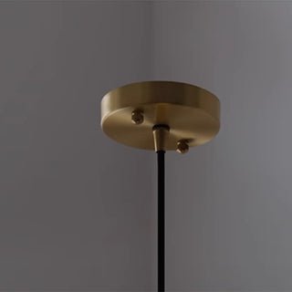 Modern Minimalist Marble Stone Geometric Pendant Light Zawala Image - 6