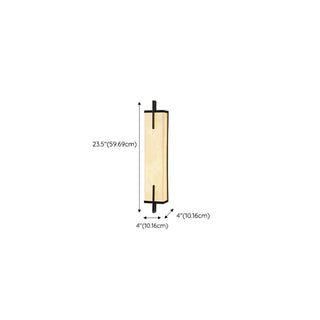 Minimalist Marble Texture Gold Geometric Wall Sconce Zawala #size