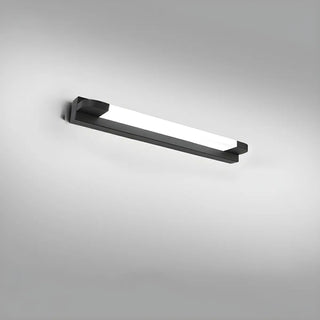 White Modern Straight Integrated LED Vanity Light Zawala Image - 12