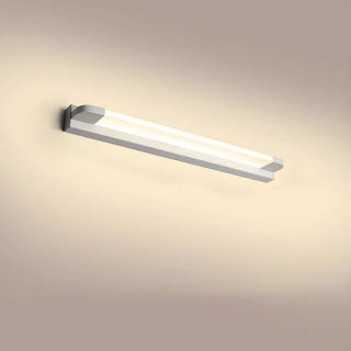 White Modern Straight Integrated LED Vanity Light Zawala Image - 15