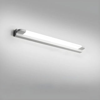 White Modern Straight Integrated LED Vanity Light Zawala Image - 17