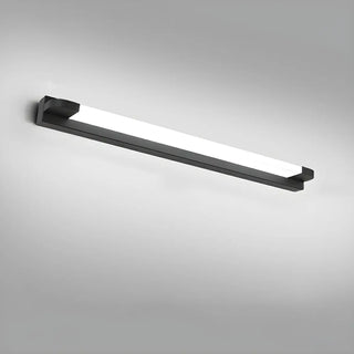 White Modern Straight Integrated LED Vanity Light Zawala Image - 23