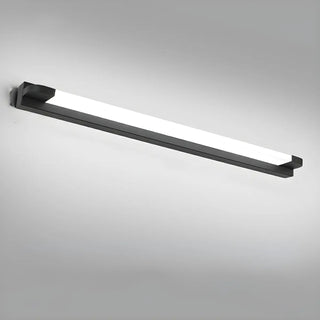 White Modern Straight Integrated LED Vanity Light Zawala Image - 27
