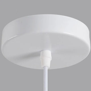 Modern Tiered White Fabric Living Room Ceiling Pendant Light Zawala Image - 15