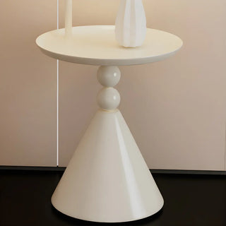 Elegant White Umbrella Modern Side Table Floor Lamp Zawala Image - 9