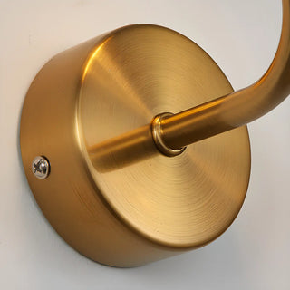 Modern Wooden Dome Metal LED Wall Sconce Light Zawala Image - 11