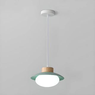 ZOWALA - Scandinavian Modern Triple White Glass Dome Pendant Light Image - 7