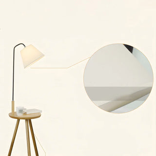 Nordic Minimalist Cylinder Wooden Side Table Floor Lamp Zawala Image - 6