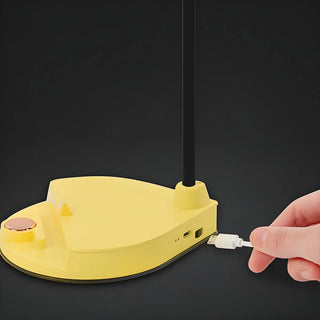 Yellow Simple Conical Dorm LED Modern Table Lamp Zawala Image - 19