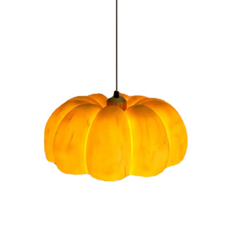 Modern Pumpkin Adjustable Yellow LED Pendant Lamp Zawala Image - 10