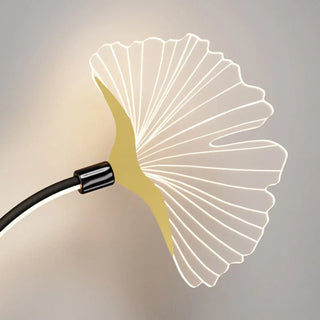 Modern Dual Leaf Bedside Metal LED Wall Sconce Zawala Image - 10