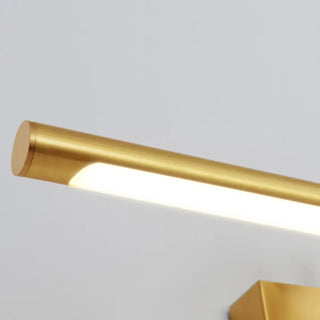 ZOWALA - Sleek Gold Deer Antler LED Vanity Mirror Light Image - 6