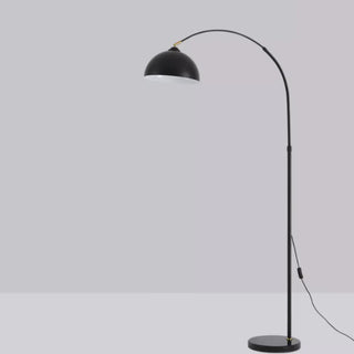 ZOWALA - Adjustable Modish Dome Shade Arc Metal Floor Lamp Image - 9