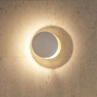 Modern Lunar Eclipse Design Metal LED Wall Sconce Zawala Image - 19