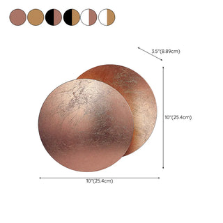 Modern Lunar Eclipse Design Metal LED Wall Sconce Zawala Image - 29