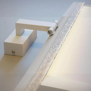 Black Modish Rectangular Aluminum Bathroom Vanity Light Zawala Image - 10
