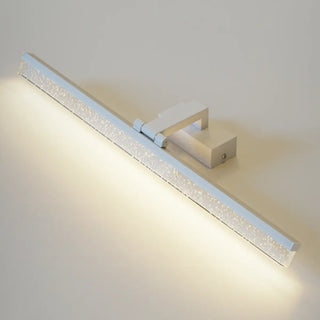 Black Modish Rectangular Aluminum Bathroom Vanity Light Zawala Image - 8