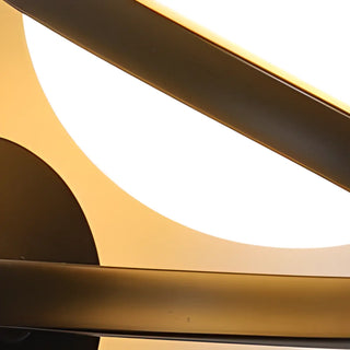 Modish Sphere Metal Small Ambient Wall Light Black Zawala Image - 14