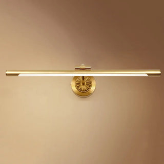 ZOWALA - Modern Cylinder Gold LED Vanity Light Image - 5