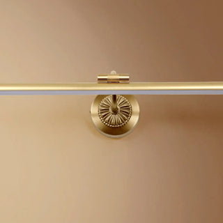 ZOWALA - Modern Cylinder Gold LED Vanity Light Image - 6