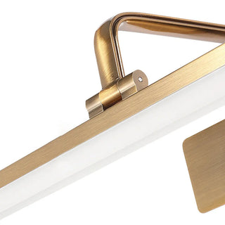 Modish Gold Linear LED Bathroom Vanity Light Fixture Zawala Image - 9