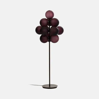 ZOWALA - Modern Modish Stellar Grape Metal LED Floor Lamp Image - 5
