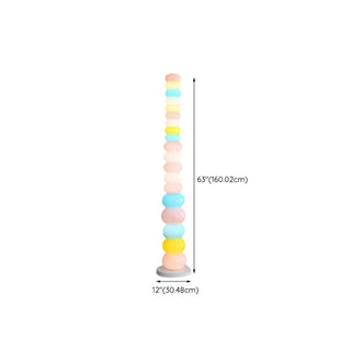ZOWALA - Multi-Color Creative Candy String Floor Lamp Image - 11