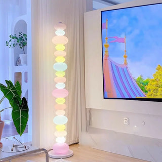 ZOWALA - Multi-Color Creative Candy String Floor Lamp Image - 2