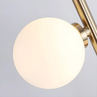 ZOWALA - Multi-Light Glass Globe Gold Floor Lamp Image - 8