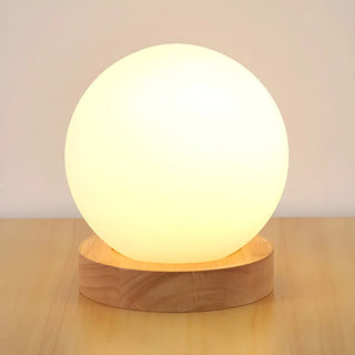 Creative House Shape White Glass Bedroom Table Lamp Zawala Image - 11