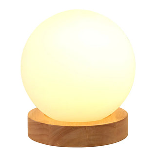 Creative House Shape White Glass Bedroom Table Lamp Zawala Image - 17