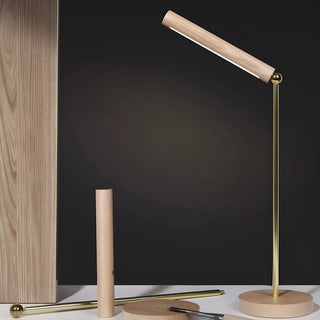 Minimalist Wooden Linear Adjustable LED Table Lamp Zawala Image - 3