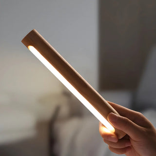 Minimalist Wooden Linear Adjustable LED Table Lamp Zawala Image - 7