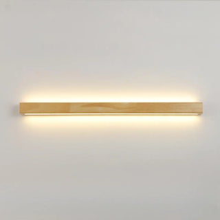 ZOWALA - Natural Wood Living Room Up Down Wall Vanity Light Image - 10