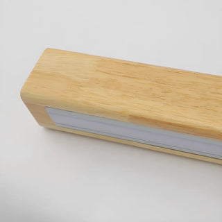 ZOWALA - Natural Wood Living Room Up Down Wall Vanity Light Image - 11