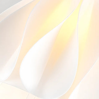 ZOWALA - White Cone Semi-Flush Mount Ceiling Light Hallway Image - 6